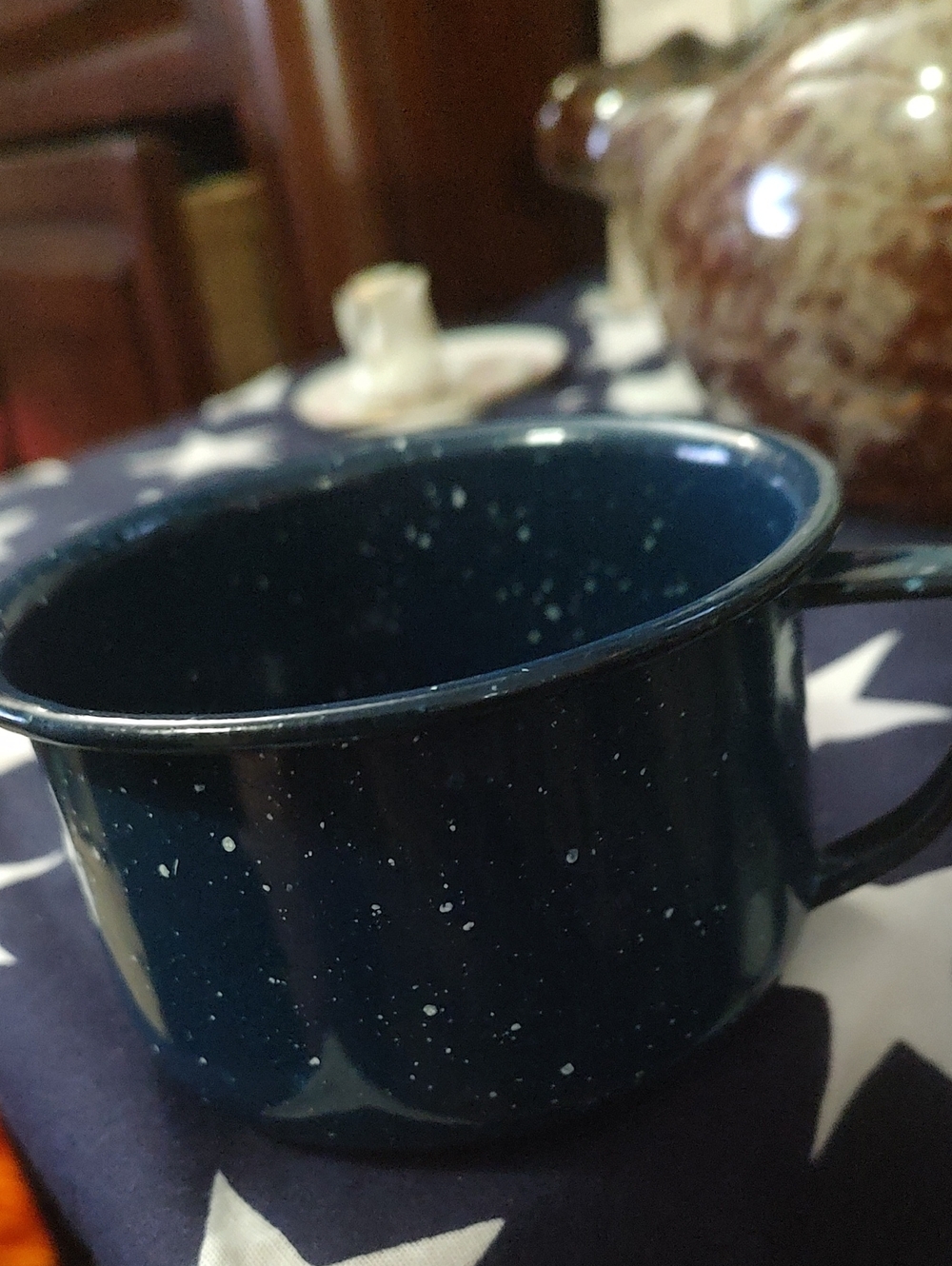 Dark Blue Speckled ☕